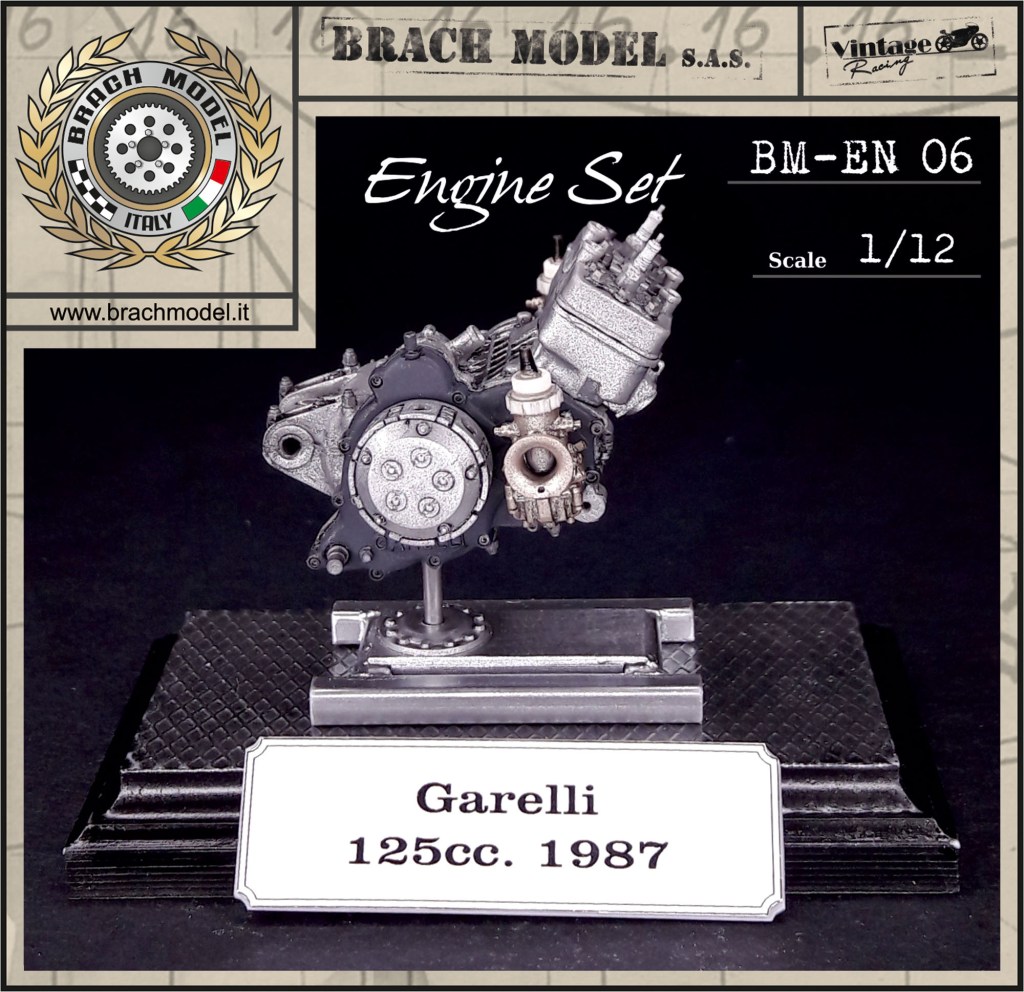 Engine Set Garelli 125cc. 1987